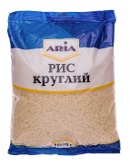 РИС круглий фасований 1кг ТМ ARIA